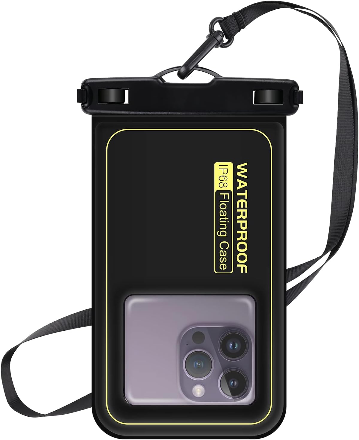 Waterproof Phone Pouch IPX8 - Floating Dry Bag for iPhone 15 Pro Max/14/13/12/11, Samsung S24/S23/S22 Ultra, Huawei & Xiaomi (Up to 6.9