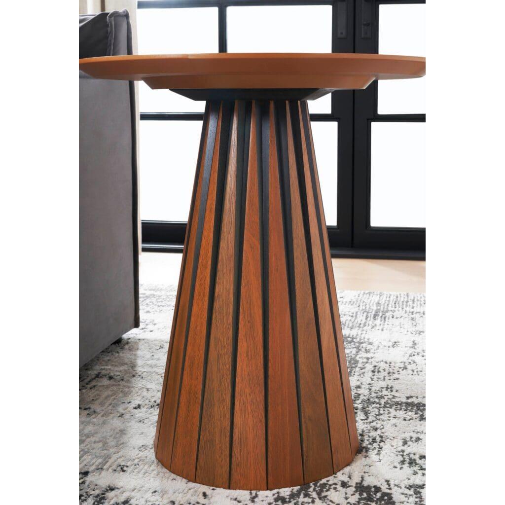 Cyan Design 11742 Bourbon Side Table - Medium Brown Wood Nightstand for Bedroom, Living Room & Office - Stylish End Table with Storage Shelf