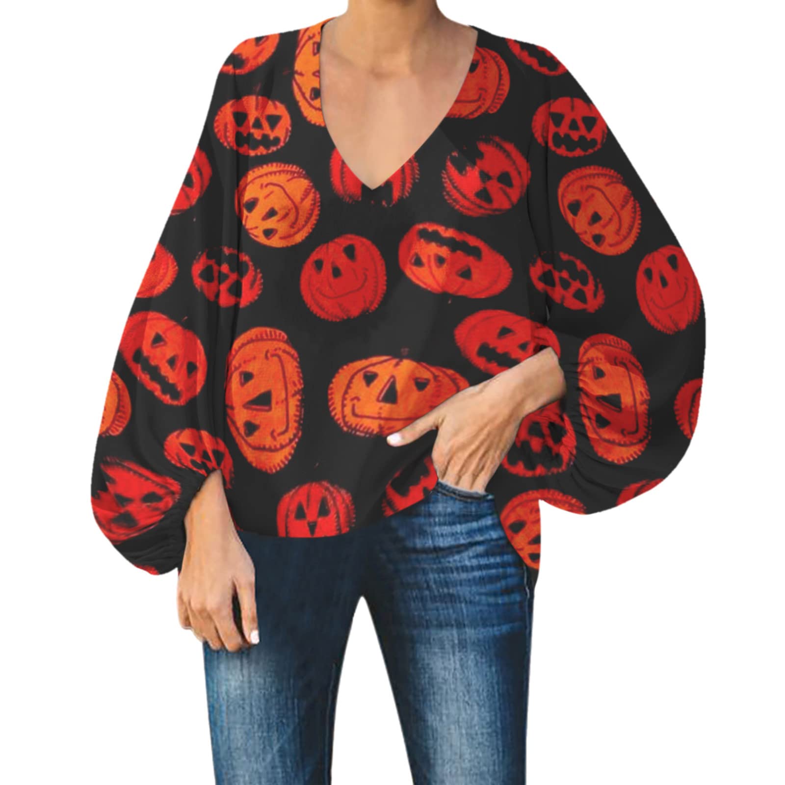 Adviicd Women's Long Sleeve Colorblock Tie-Dye Pullover Sweatshirt - Stylish Casual Tops for Fall & Winter | Perfect for Work, Travel & Everyday Wear
