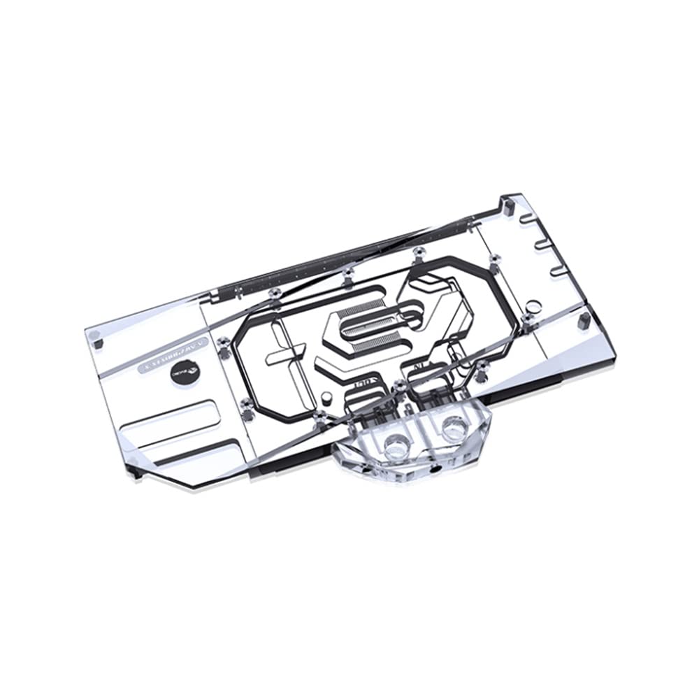 High-Performance Copper GPU Water Cooling Block with Backplate for ASRock Radeon RX7900XTX Taichi – Ultimate PC Liquid Cooling Solution for Gaming & Overclocking