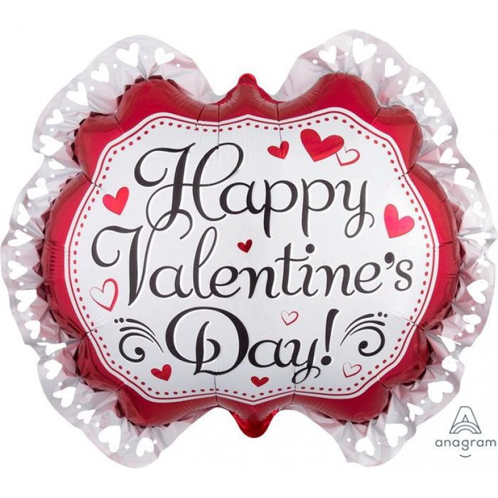 Super Shape HVD Heart-Shaped Balloons | Valentine's Day Foil Balloons for Party Decorations, Wedding, Anniversary & Romantic Celebrations