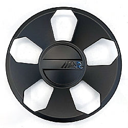 American Racing Satin Black & Gloss Black Snap-In Wheel Center Cap - Perfect for Car Enthusiasts & Custom Vehicle Upgrades