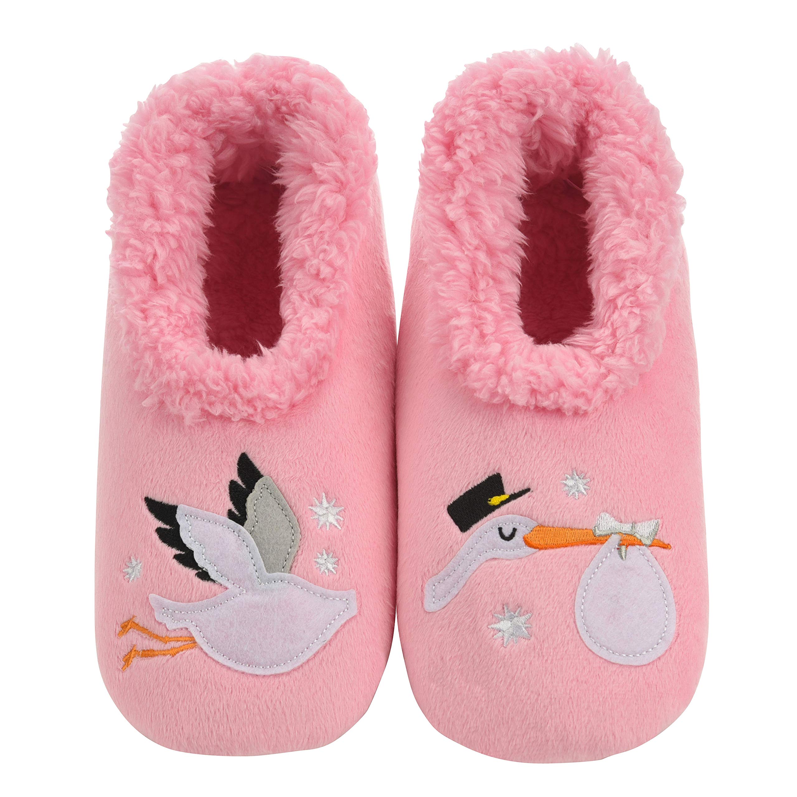 Cozy Snoozies Pairable Slipper Socks for Women - Non-Slip Fuzzy House Slippers with Fun Designs | Perfect for Lounging at Home, Winter Comfort & Gift Giving