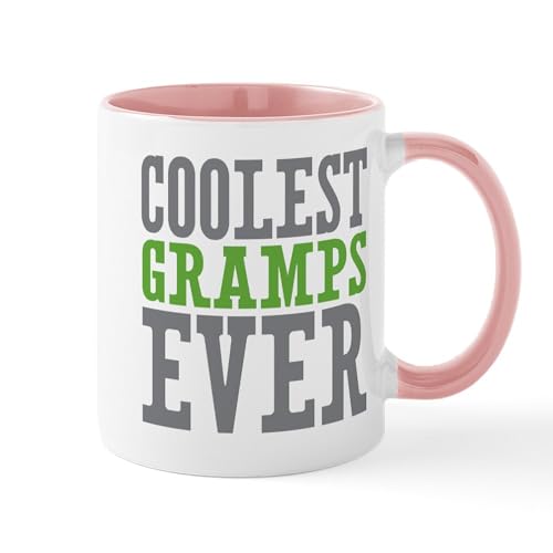 White/Pink Inside - Coolest Gramps Mug