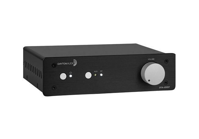 Dayton Audio DTA 100ST 100W Stereo Integrated Amplifier - Perfect for Home Theater, Music Listening & Audio Systems