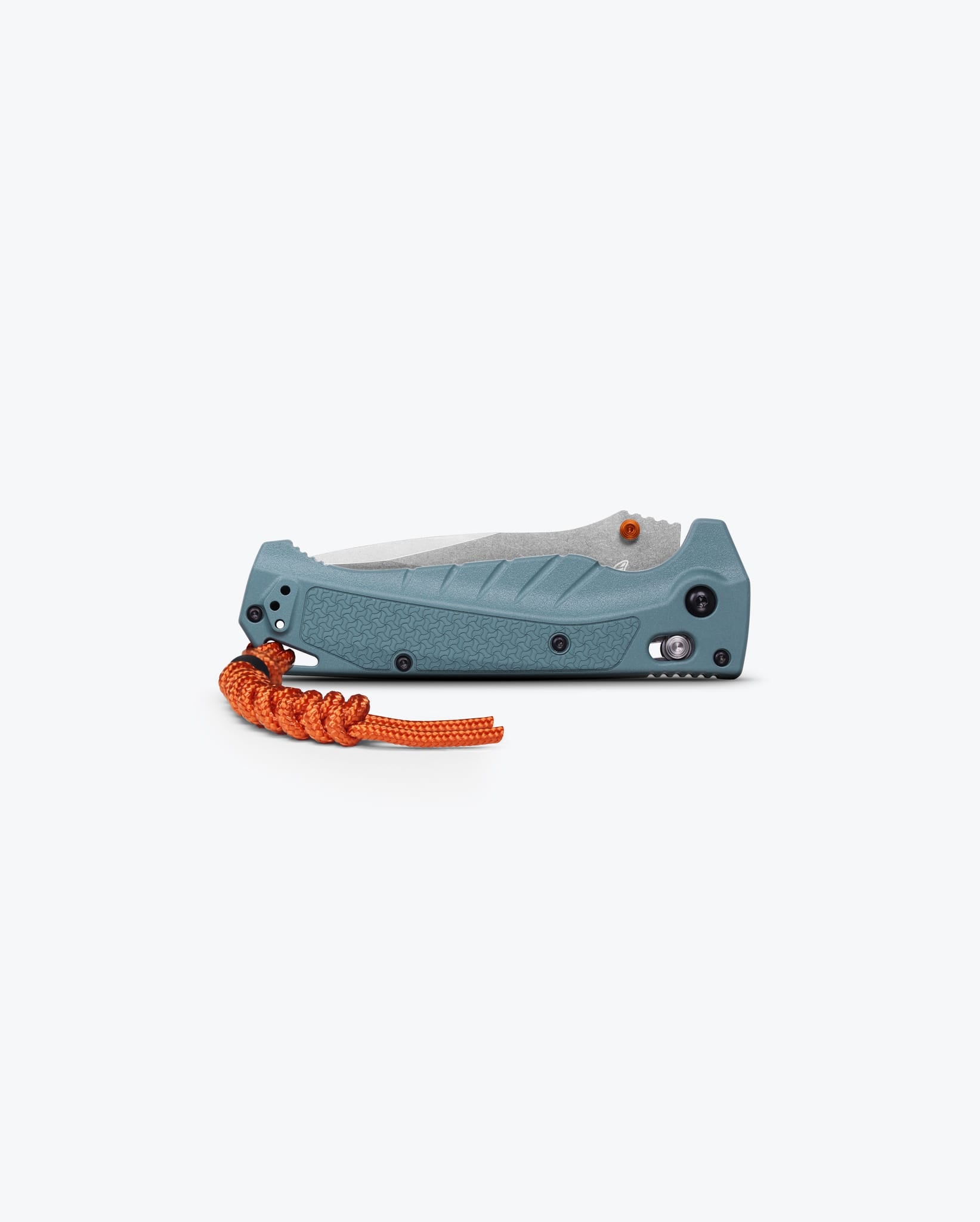 Adira™ Tactical Folding Knife - Depth Blue Grivory® Handle with Drop Point Blade | Outdoor Survival, Camping, EDC & Everyday Carry Knife