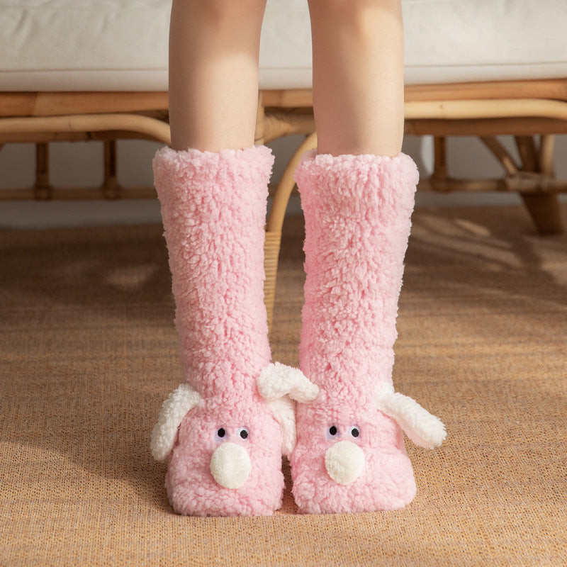 Cozy Fuzzy Plush Socks for Women & Men - Ultra Soft Warm Winter Slipper Socks - Perfect for Home, Lounge & Cold Weather Comfort