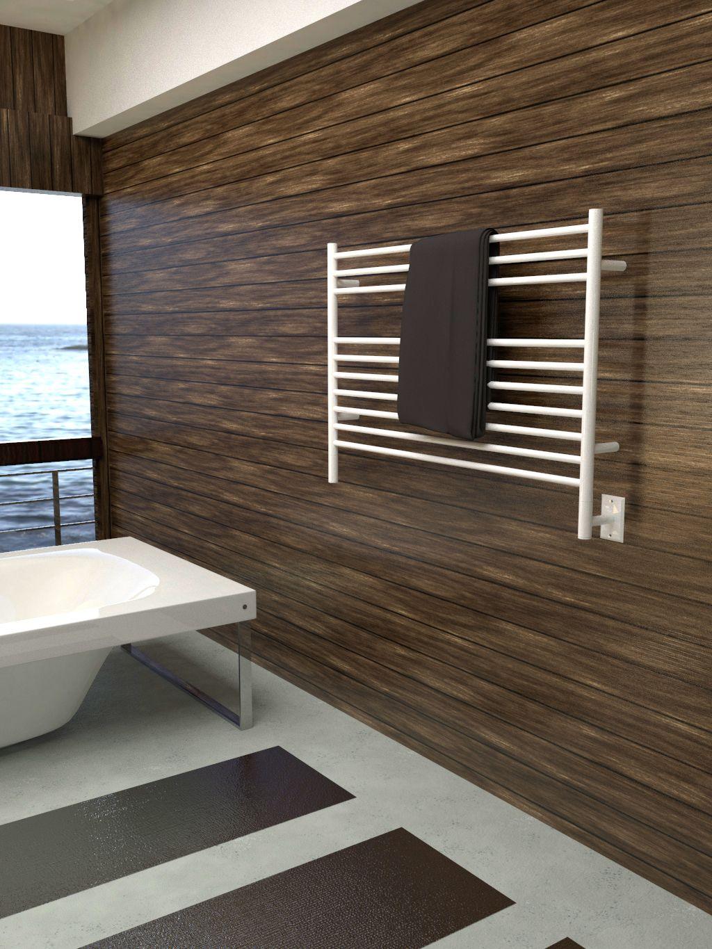 Amba Jeeves L Straight Hardwired Towel Warmer - 39.5