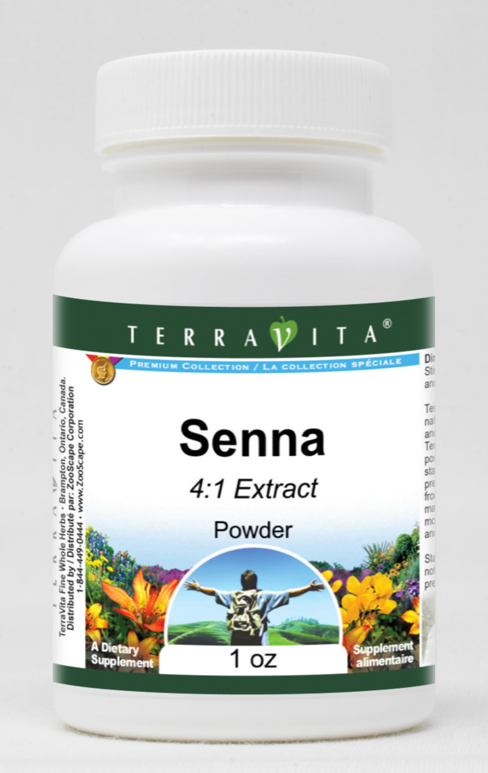 Premium Senna 4:1 Extract Powder - 1 oz (ZIN: 521391) | Natural Digestive Support & Colon Cleanse | Herbal Supplement for Constipation Relief & Detox