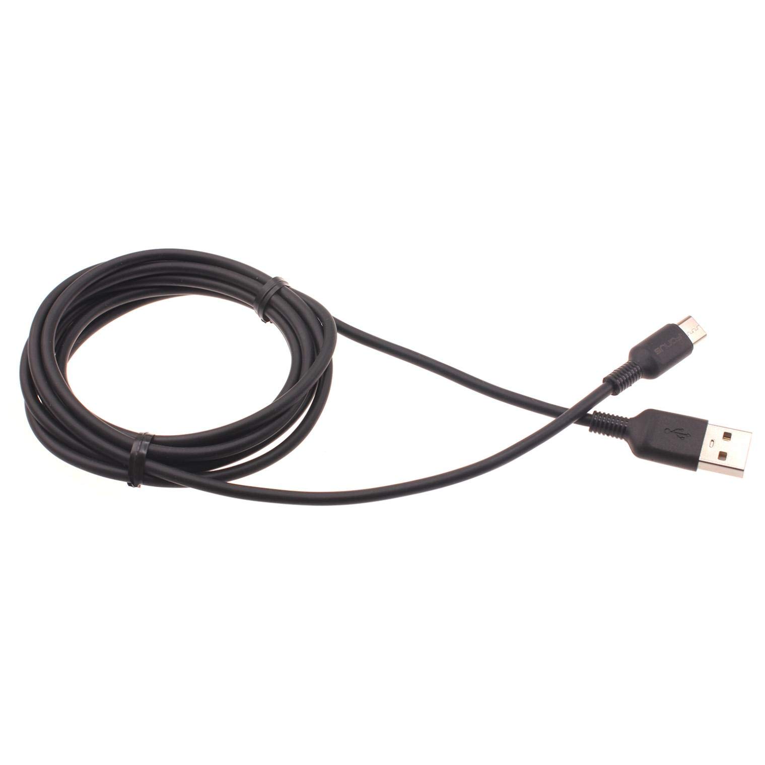 10ft USB-C Cable Fast Charging Cord - Type C Charger Compatible with LG K92 5G, Samsung, iPhone 15 & More | High Speed Sync & Power Delivery | Durable Nylon Braided for Home, Office & Travel Use