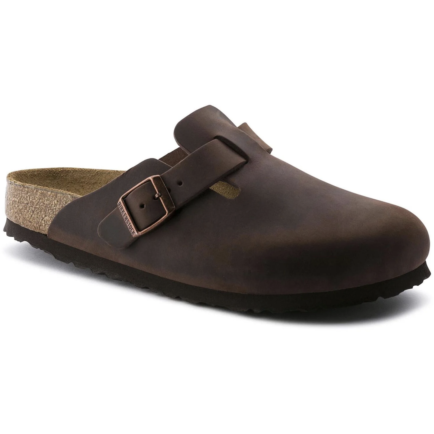 Birkenstock Boston Soft Footbed Oiled Leather Clogs in Habana Brown | Comfortable Unisex Slip-On Shoes for Men & Women | Perfect for Home, Office & Casual Wear