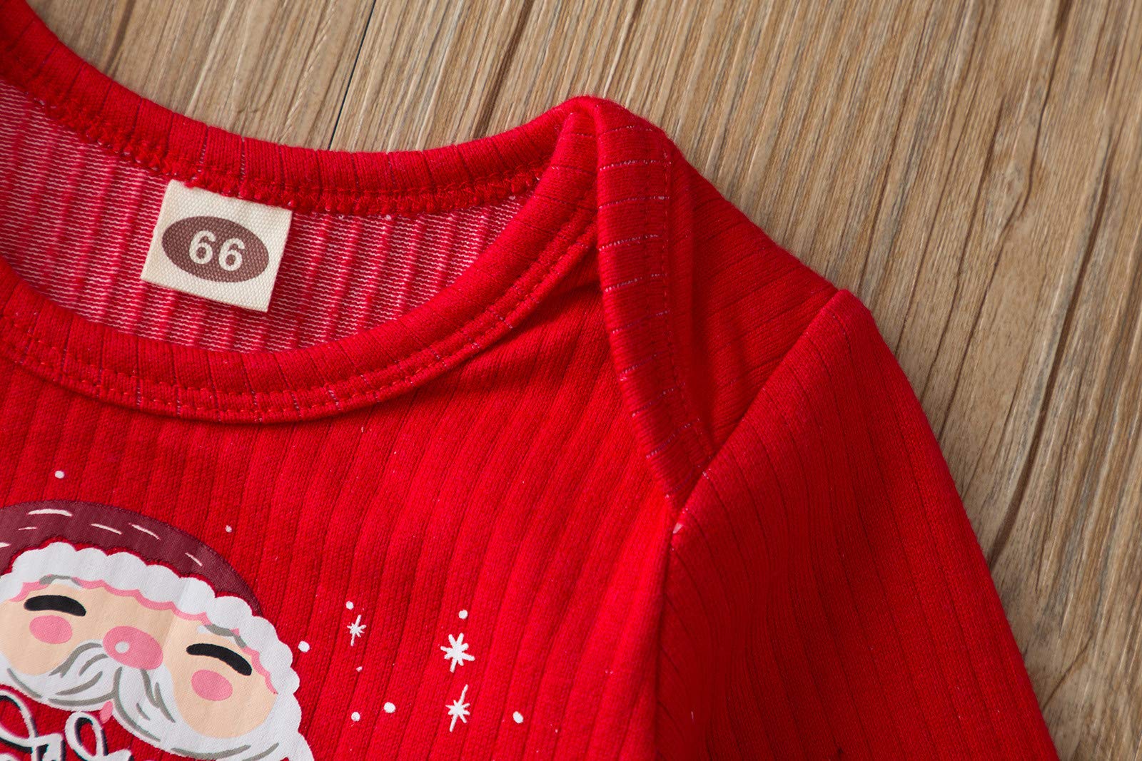 Baby Girl Christmas Dress Outfit | Newborn Girls Holiday Romper & Skirt Set | Winter Princess Party Dress for Infants | Perfect for Christmas Photos, Family Gatherings & Holiday Celebrations