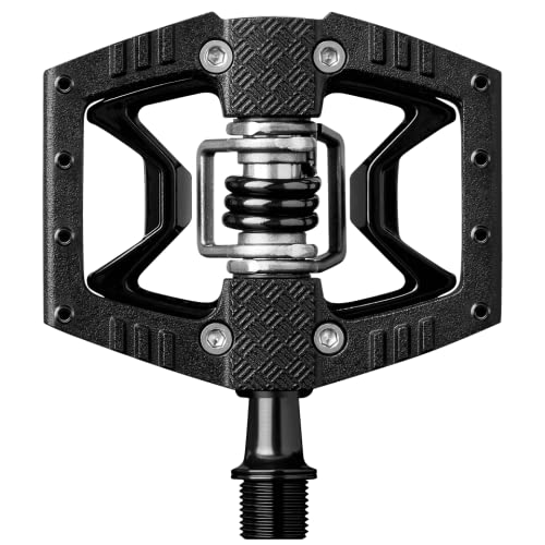 Crank Brothers Double Shot 3 Bike Pedals - Durable MTB/BMX Flat Pedals for Mountain Biking & Cycling - Ideal for Trail Riding, Commuting & Urban Cycling