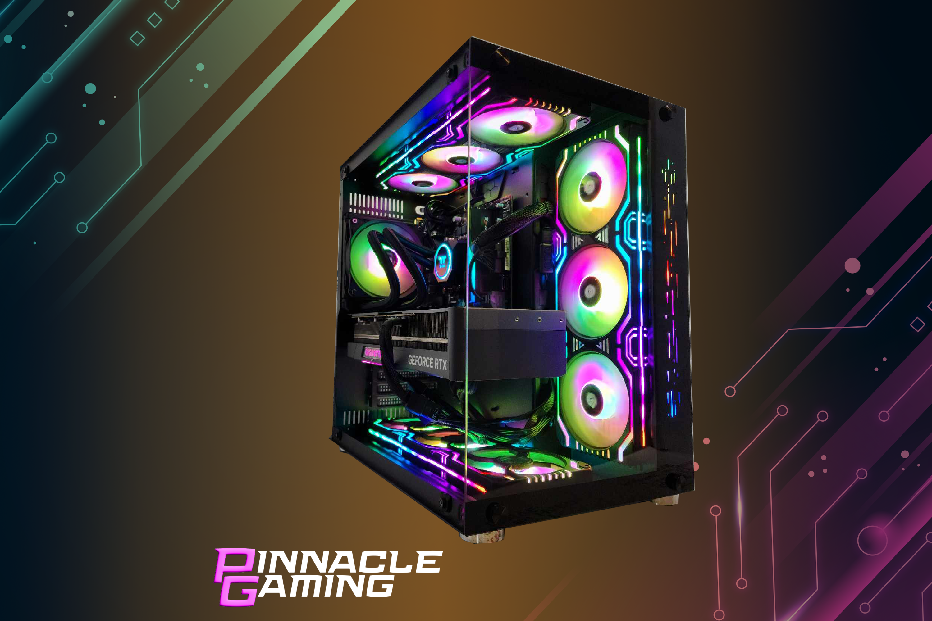 Custom Gaming Desktop PC - Intel Core i7, RTX 5080, 1TB SSD, 32GB DDR5, White Case (GIM B760) - Perfect for Esports, Streaming & VR Gaming