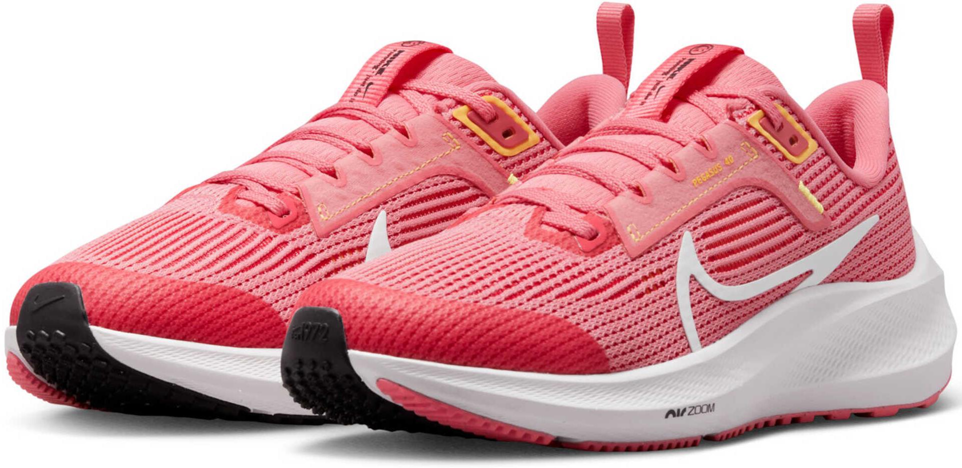 Nike Air Zoom Pegasus 40 Junior's Road Running Shoes - Lightweight & Cushioned for Girls' Training, Racing & Everyday Wear