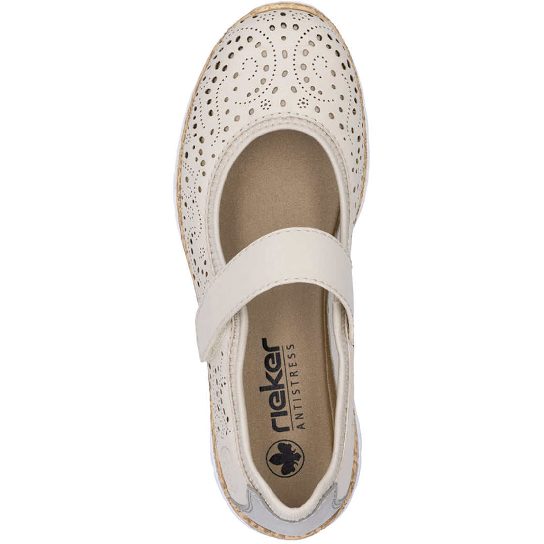 Rieker Nikita N4299 Women's Comfortable Slip-On Loafers for Work, Walking & Casual Wear - Lightweight & Stylish Shoes for Everyday Use