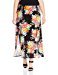 Black Ground Floral