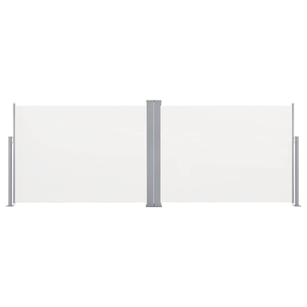 SKM Retractable Side Awning - Cream Color 47.2