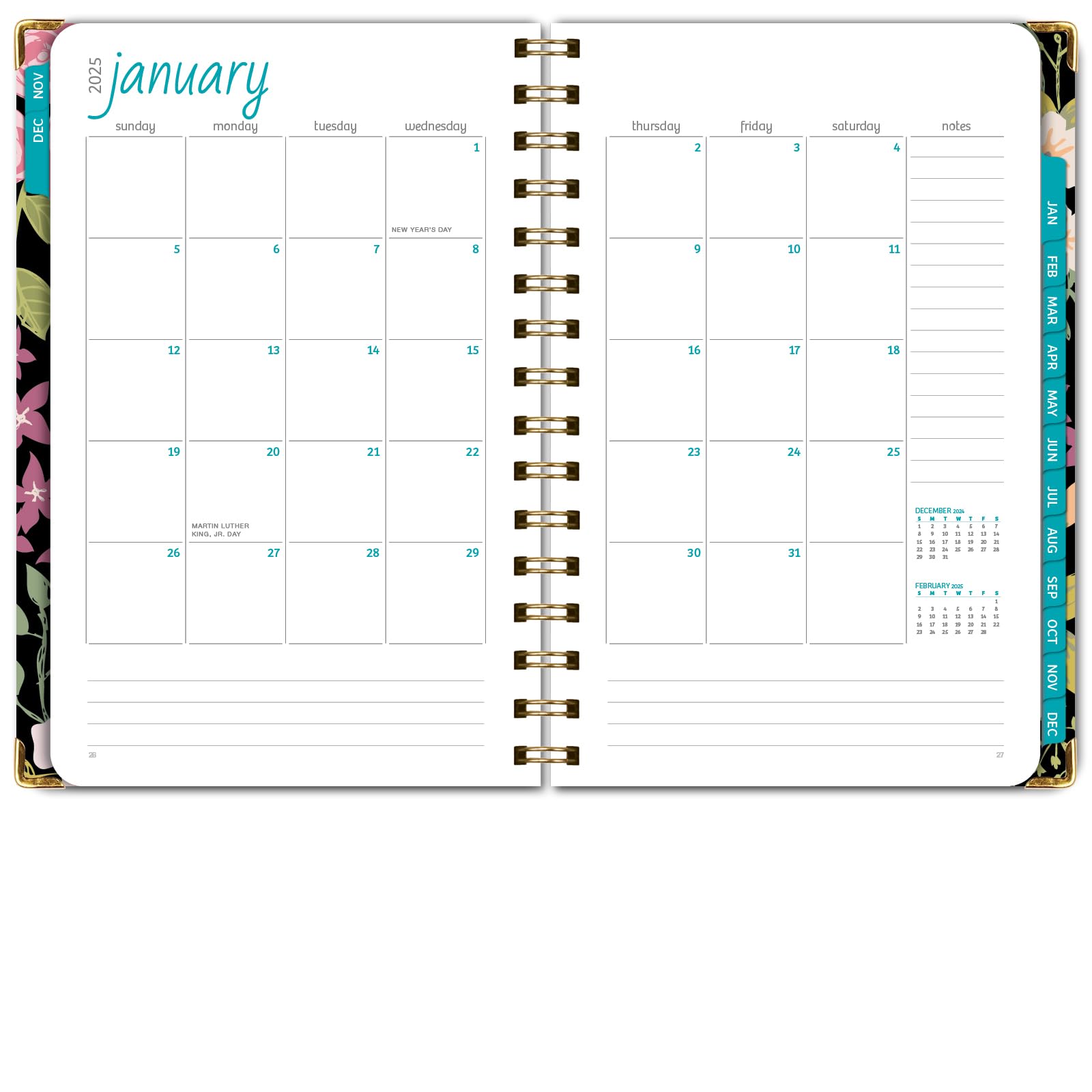 2025 Hardcover Planner 5.5