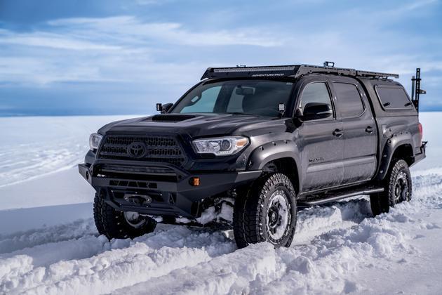 2005-2022 Toyota Tacoma Double Cab Prinsu Design Studio Roof Rack - Heavy Duty Aluminum Cargo Carrier for Off-Roading, Camping & Outdoor Adventures