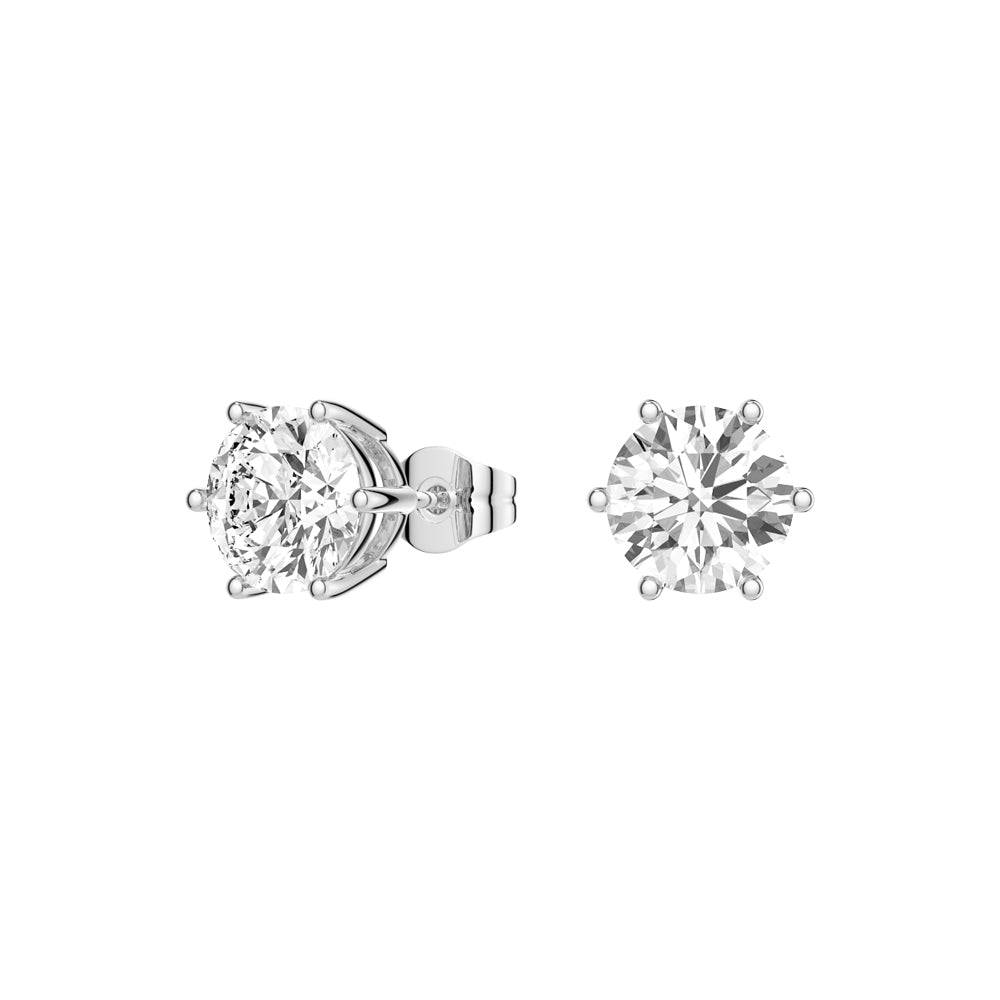 White Gold Plated Silver