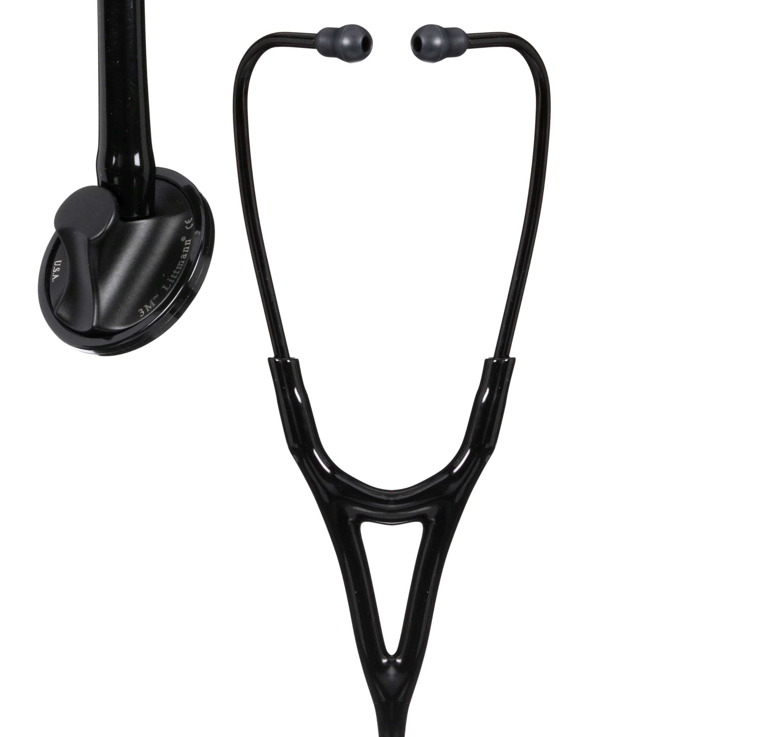 3M Littmann Master Cardiology Stethoscope - 2161 Model with Stainless Steel Black Chestpiece, 27