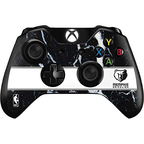 Official NBA Memphis Grizzlies Marble Design Gaming Skin Decal for Xbox One Controller - Custom Protective Cover for Gamers - Perfect for Gaming Sessions, Tournaments & Collectors