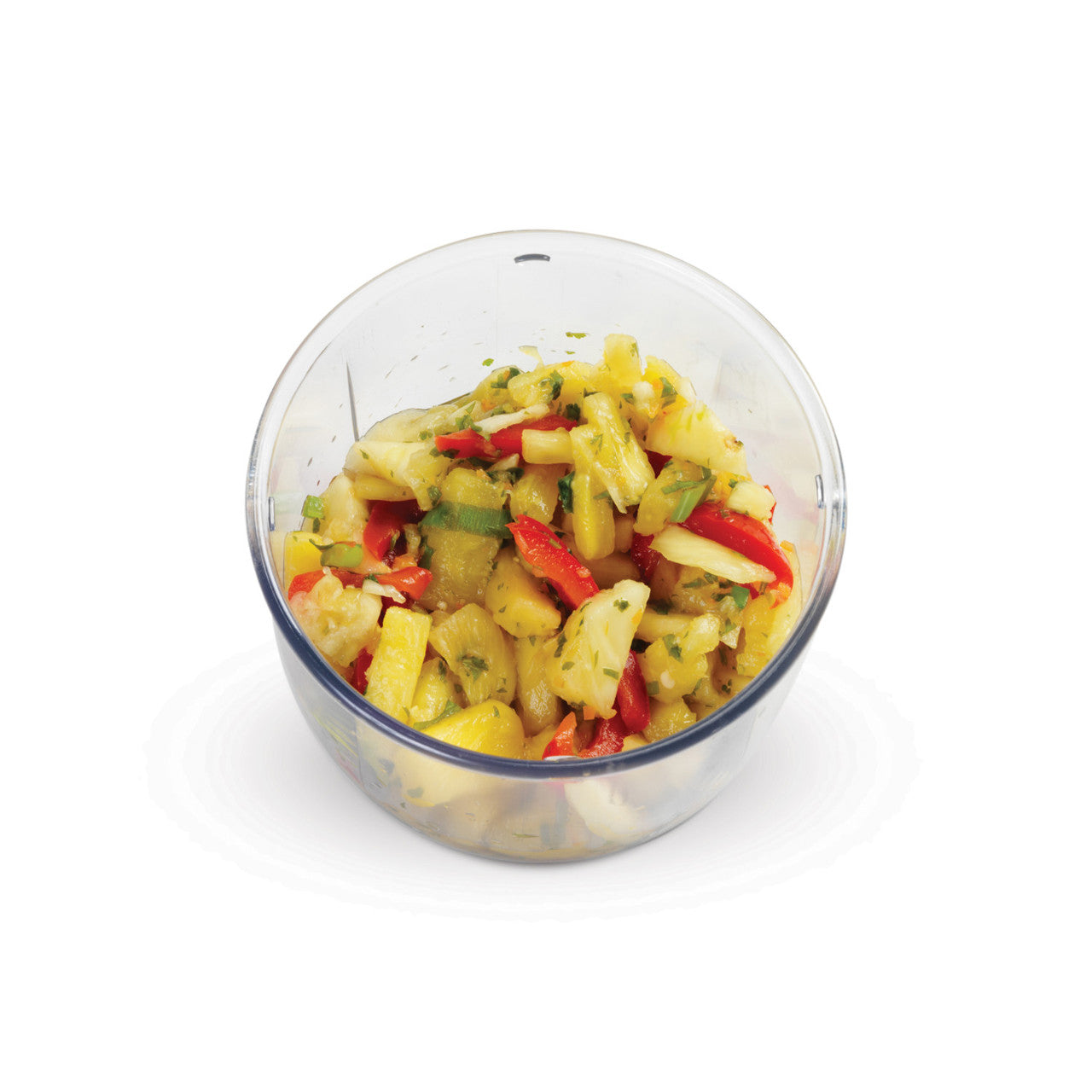 Chef'n VeggiChop™ Vegetable Chopper - Manual Food Chopper for Onions, Tomatoes, Nuts & Herbs - Perfect for Meal Prep, Salads & Cooking - BPA-Free Kitchen Gadget
