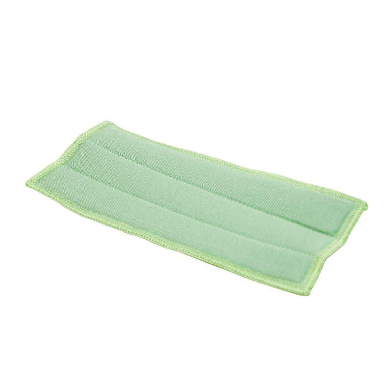 IPC Pulex 10in/25cm Green Microfiber Glass Cleaning Pad - Streak-Free Window & Mirror Cleaner for Home, Office, and Car Use