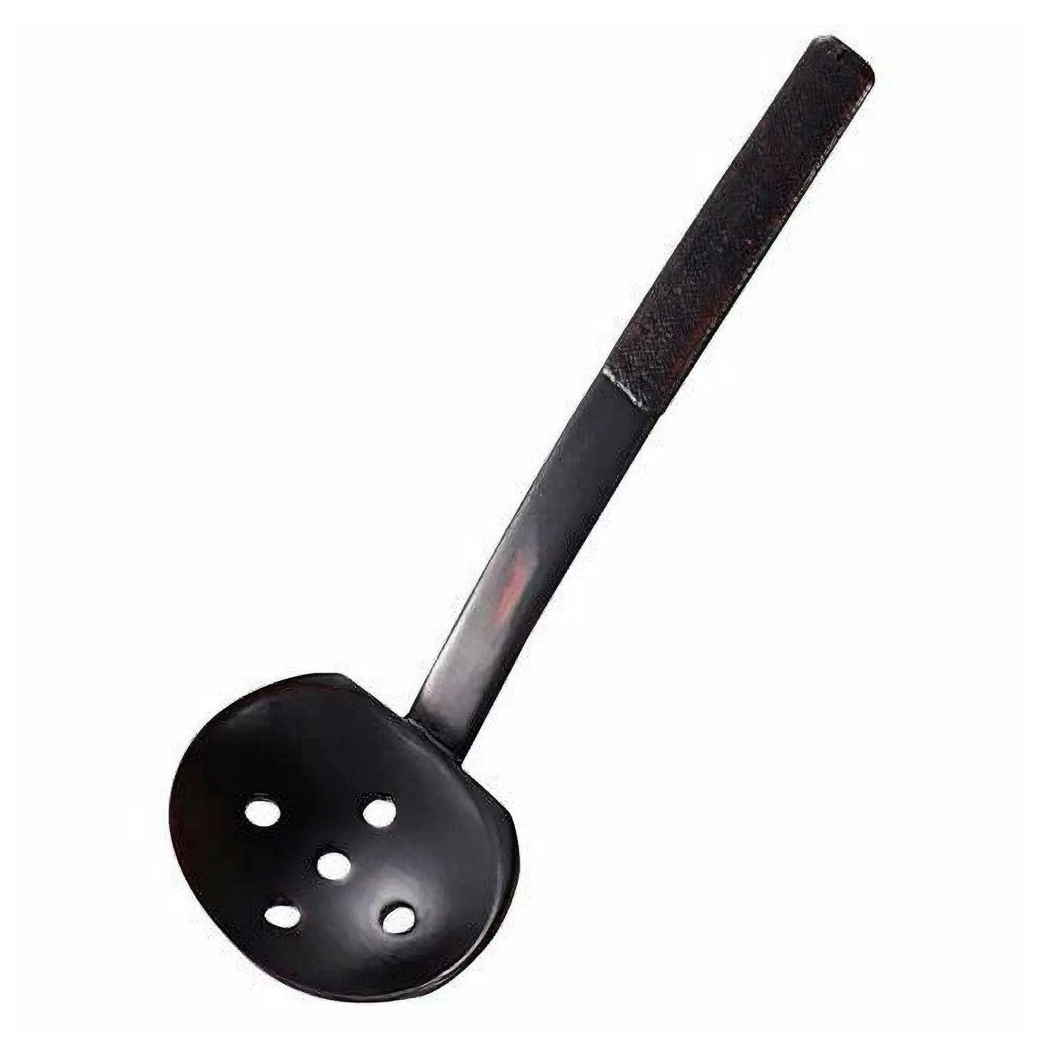 EBM Wood Akebono Lacquered Perforated Ladle - Traditional Japanese Soup Spoon for Ramen, Miso & Hot Pot - Perfect for Asian Cooking & Home Kitchen Use