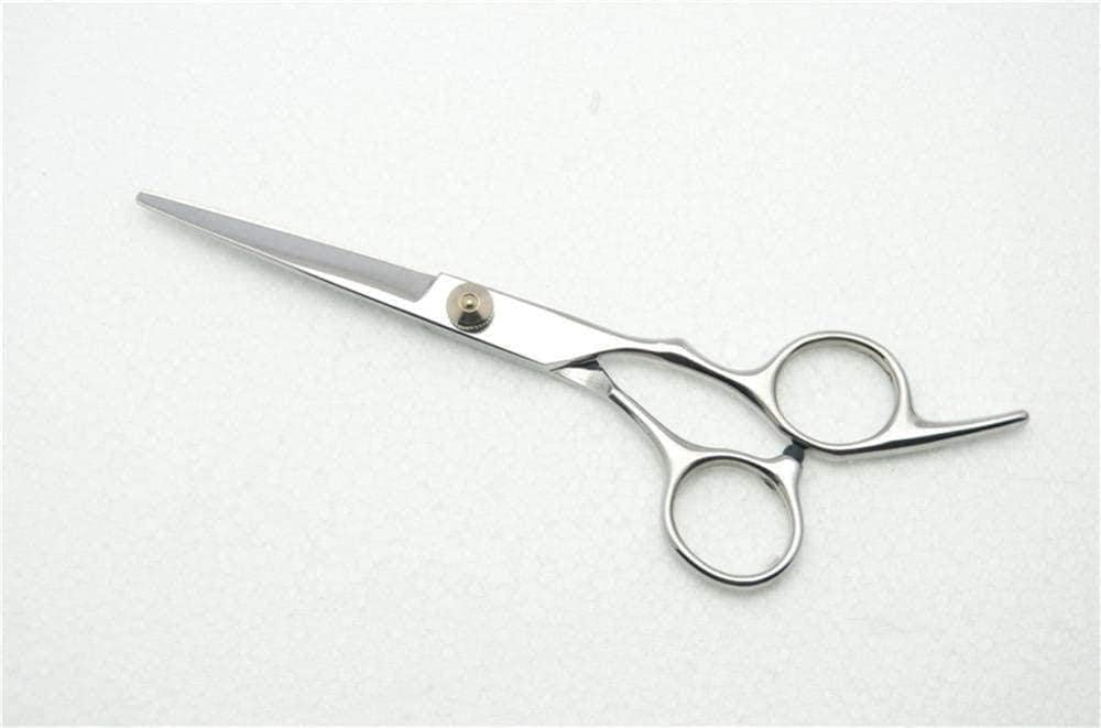 Professional Barber Scissors Set - 14cm Stainless Steel Hair Cutting & Thinning Scissors for Salon & Home Use - Pink Hairdressing Shears for Precision Styling & Hair Trimming