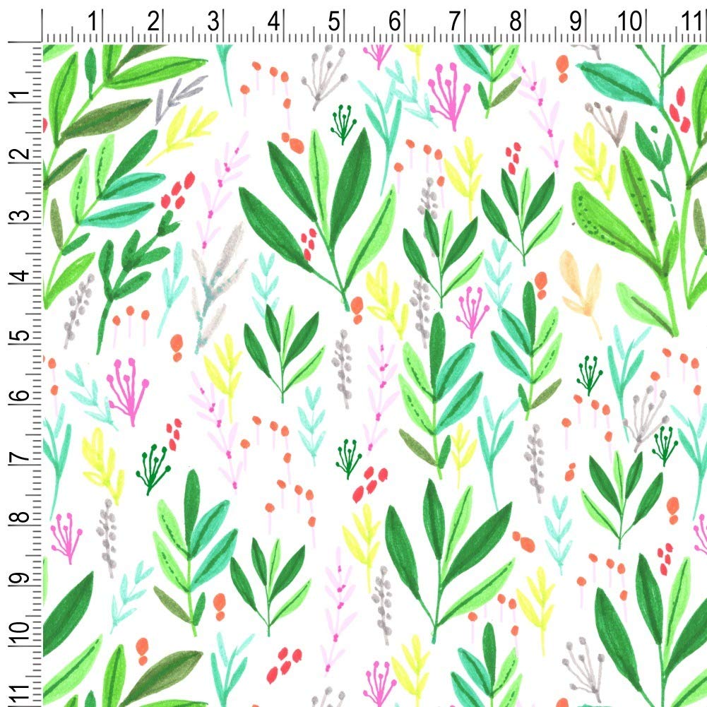 GRAPHICS & MORE Spunky Foliage Gift Wrap Paper Rolls - Eco-Friendly Wrapping Paper for Birthday, Christmas, Wedding Gifts & Party Decorations