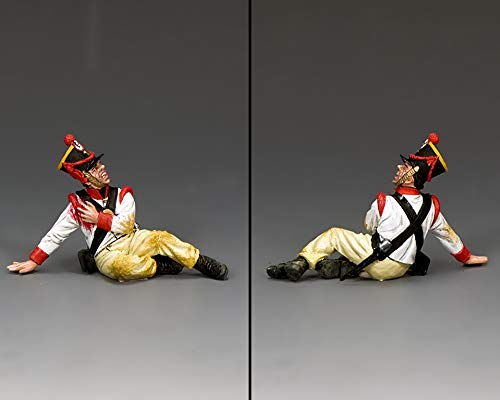 King & Country RTA100 Wounded Mexican Soldier 1:30 Scale - Alamo Battle Scene