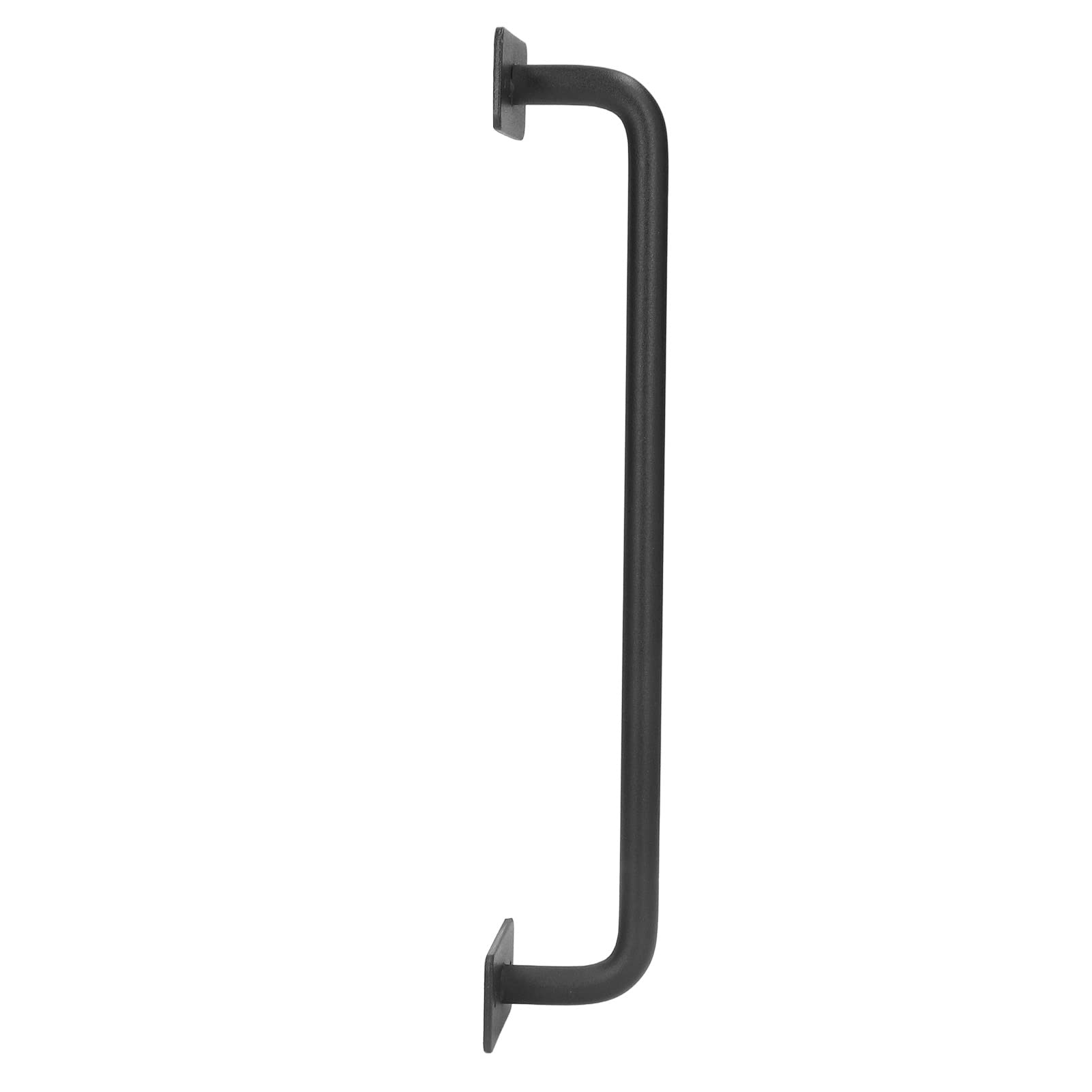 Premium Carbon Steel Rust-Resistant Barn Door Handle - Elegant Twill Design for Garages, Closets & Home Decor | Durable Hardware for Sliding Doors, Wardrobes & Interior Design