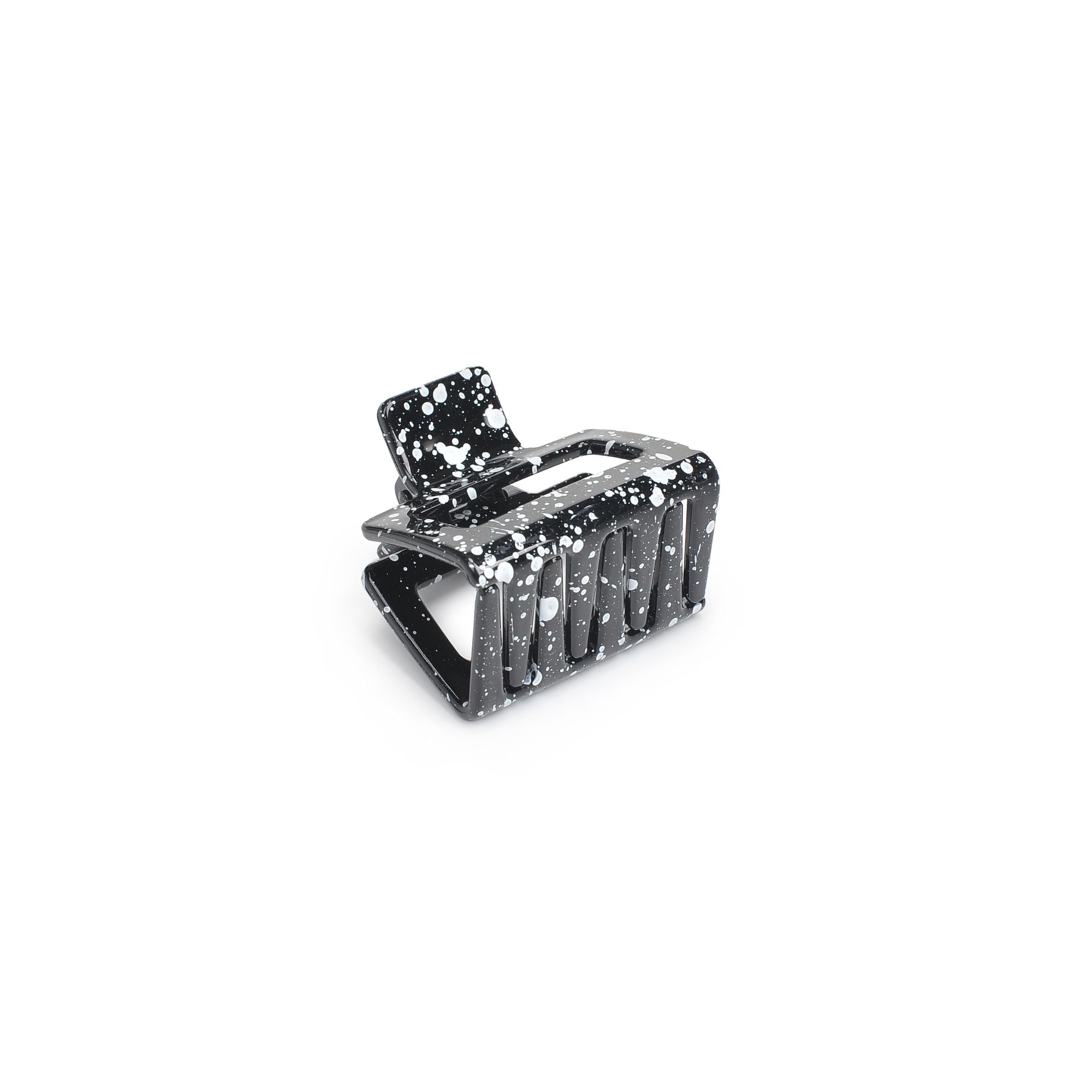 Medium Rectangle Cutout Jaw Hair Claw Clip - Perfect for Ponytails, Half-Up Styles & Securing Thick Hair