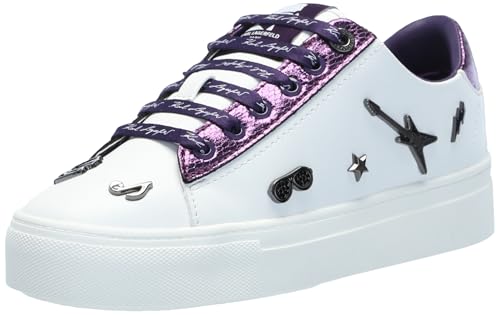 Bright White/Deep Plum