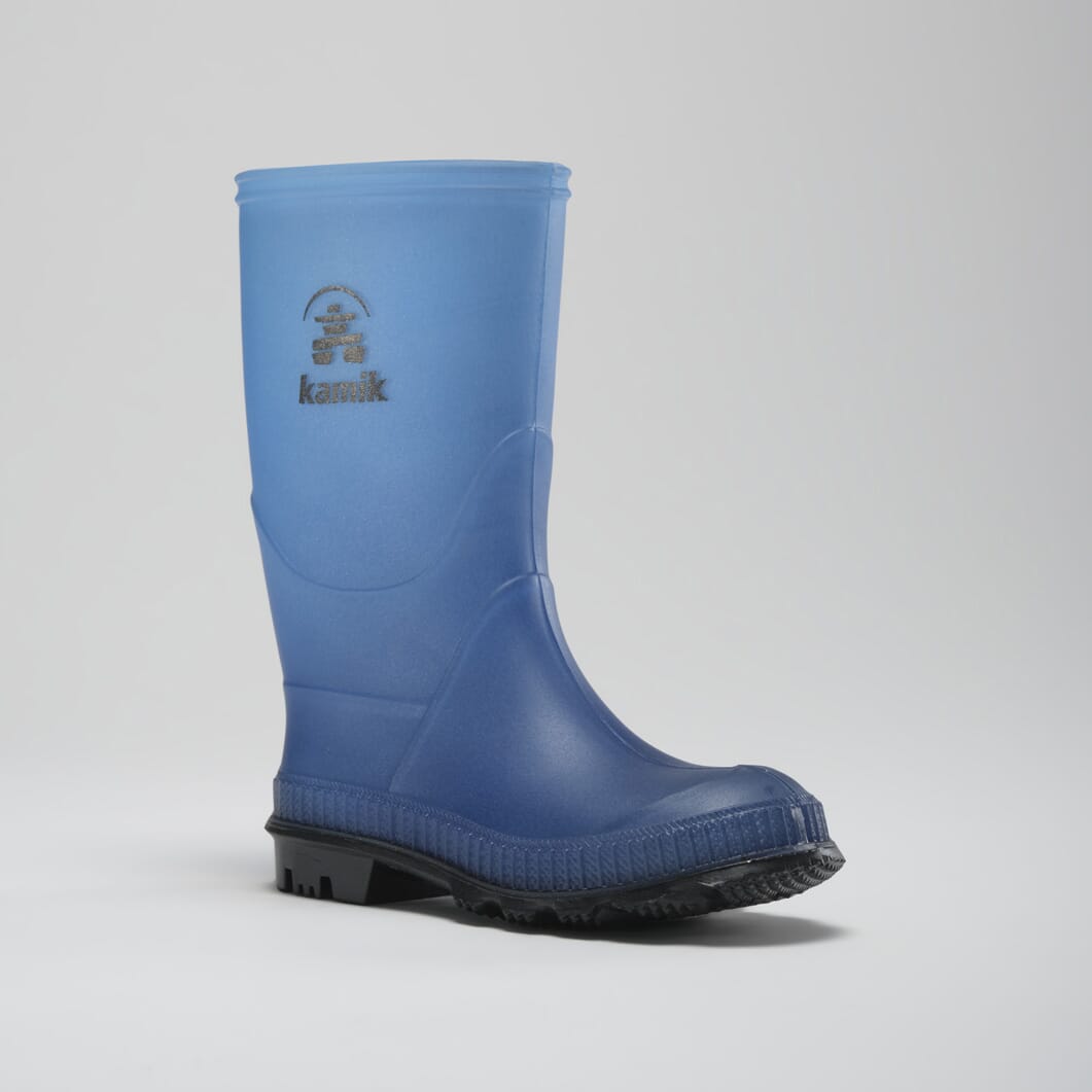 Stomp Print Kids' Rain Boots - Waterproof Children's Rubber Boots for Outdoor Play, Puddles & Gardening | Fun & Comfortable Toddler Rain Shoes