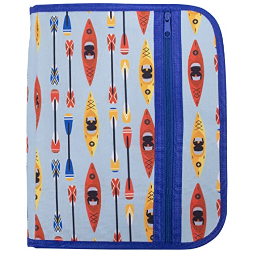 Scouts BSA Kayak Print Handbook Cover - Waterproof & Durable for Outdoor Adventures | Perfect for Camping, Hiking, and Kayaking Trips
