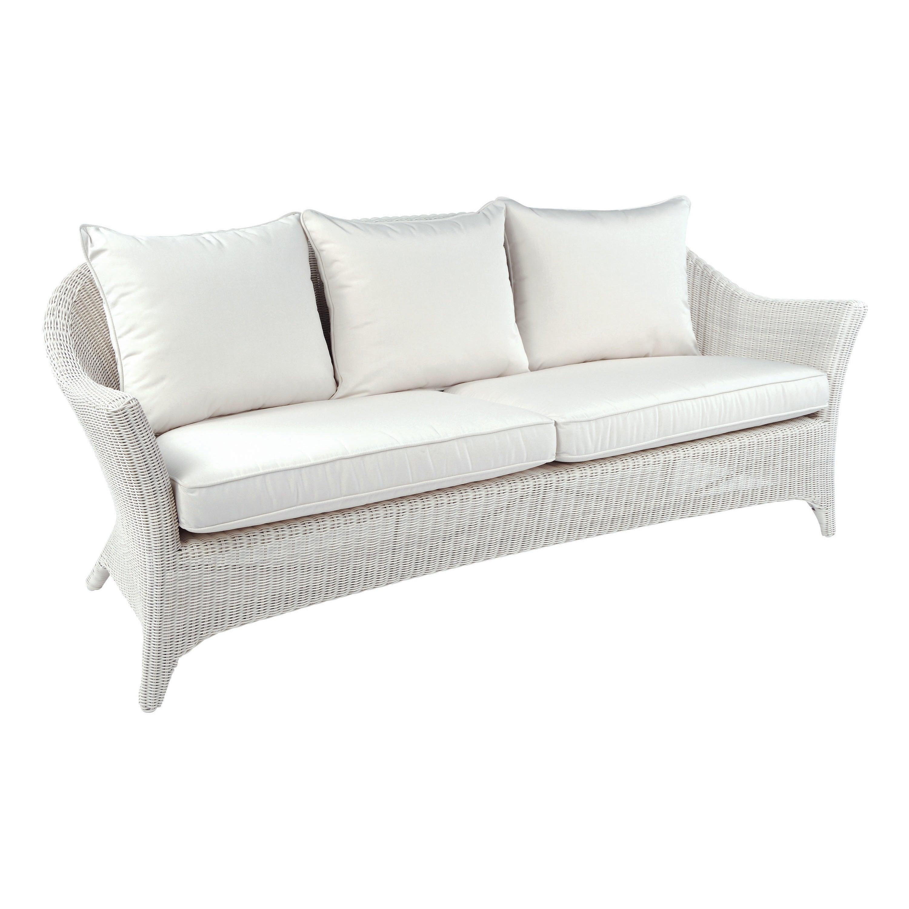 Cape Cod Sofa - Coastal Style Living Room Furniture for Home Decor | Perfect for Beach Houses, Cottages & Relaxing Spaces