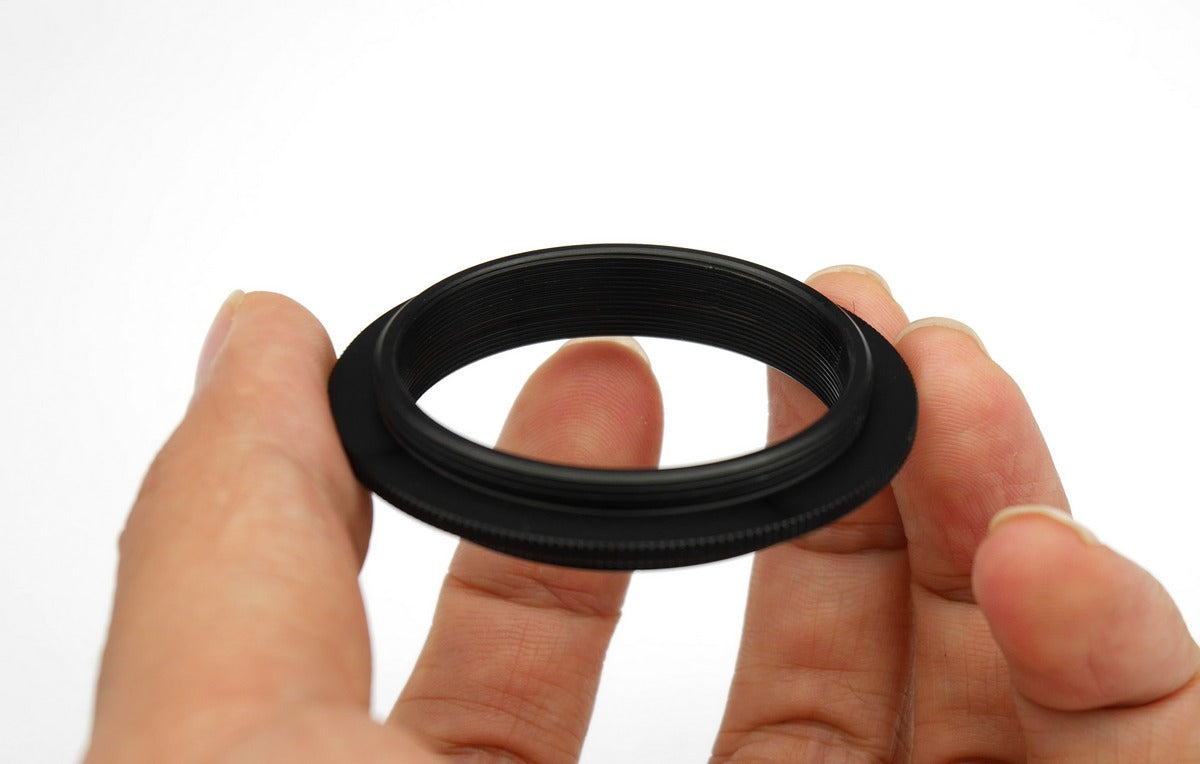ZWO T2 to T2 Adapter Ring - High Precision Telescope Camera Mount Adapter for Astrophotography & Astronomy - Perfect for DSLR, CCD, and Mirrorless Cameras