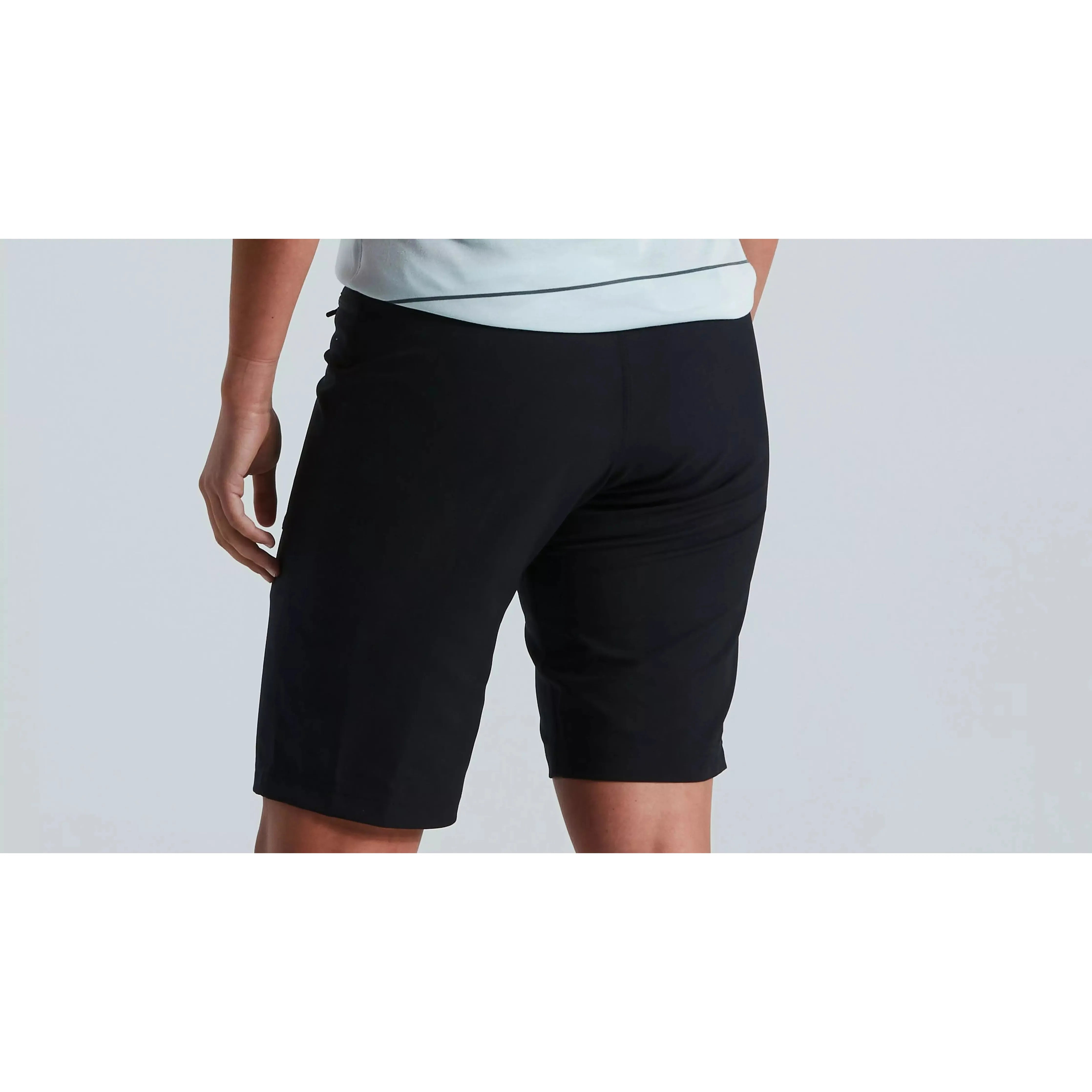 Specialized Women's Trail Shorts with Liner - Breathable & Quick-Dry Hiking Shorts for Outdoor Adventures - Black