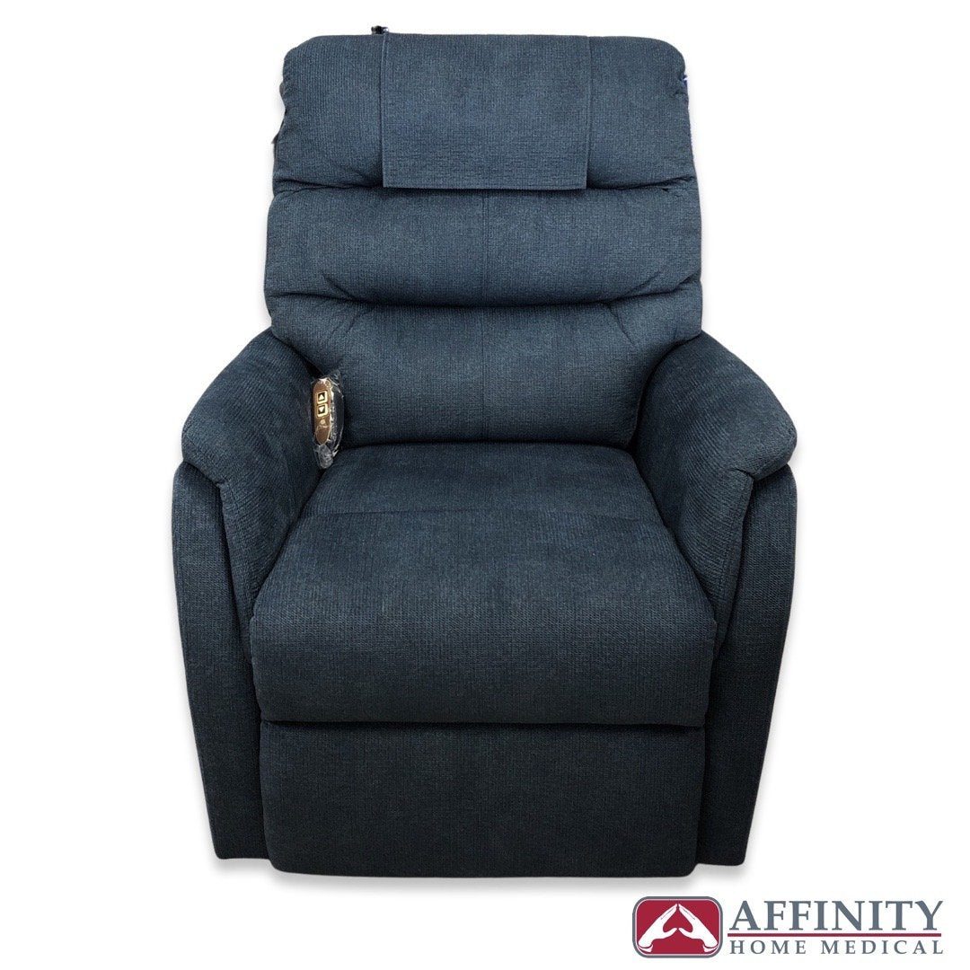 Elara PR 118 3 Position Lift Chair Recliner - Lake Front Fabric for Elderly & Mobility Assistance - Perfect for Living Room, Bedroom & Home Theater Comfort