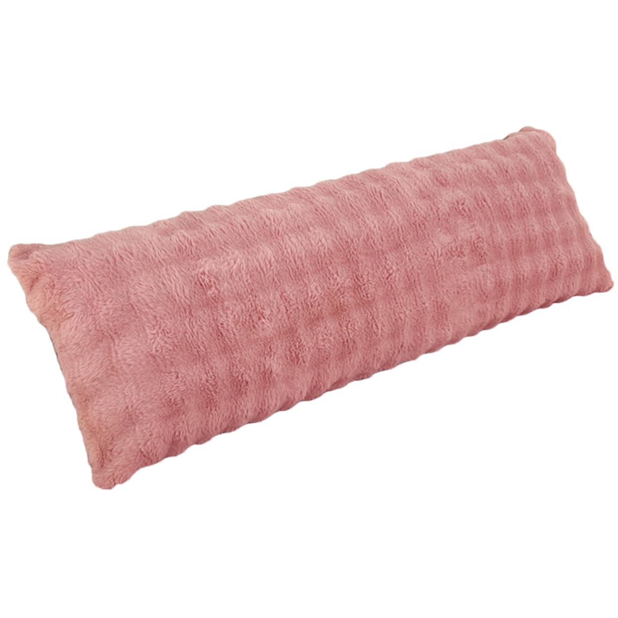 Luxury Super Soft Faux Rabbit Fur Body Pillow Cover - 19