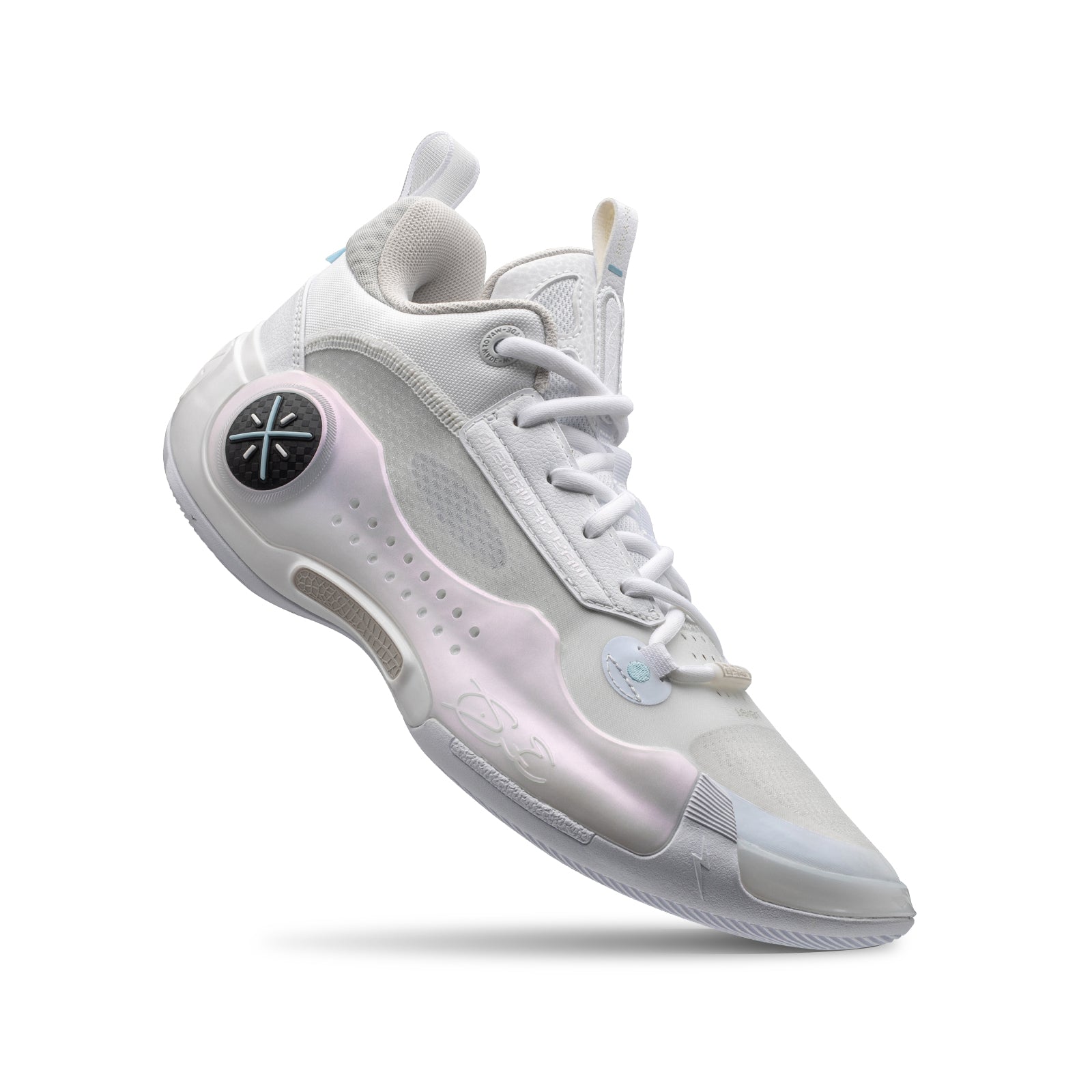 Way of Wade 10 Low White Hot Basketball Shoes - Lightweight Performance Sneakers for Men | Perfect for Indoor Courts & Streetwear Fashion