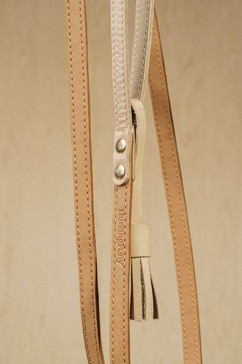 Walk Kit: Premium Walkony Leash & Harness Set in Beige Ginger for Small Dogs - Perfect for Daily Walks, Training, and Outdoor Adventures