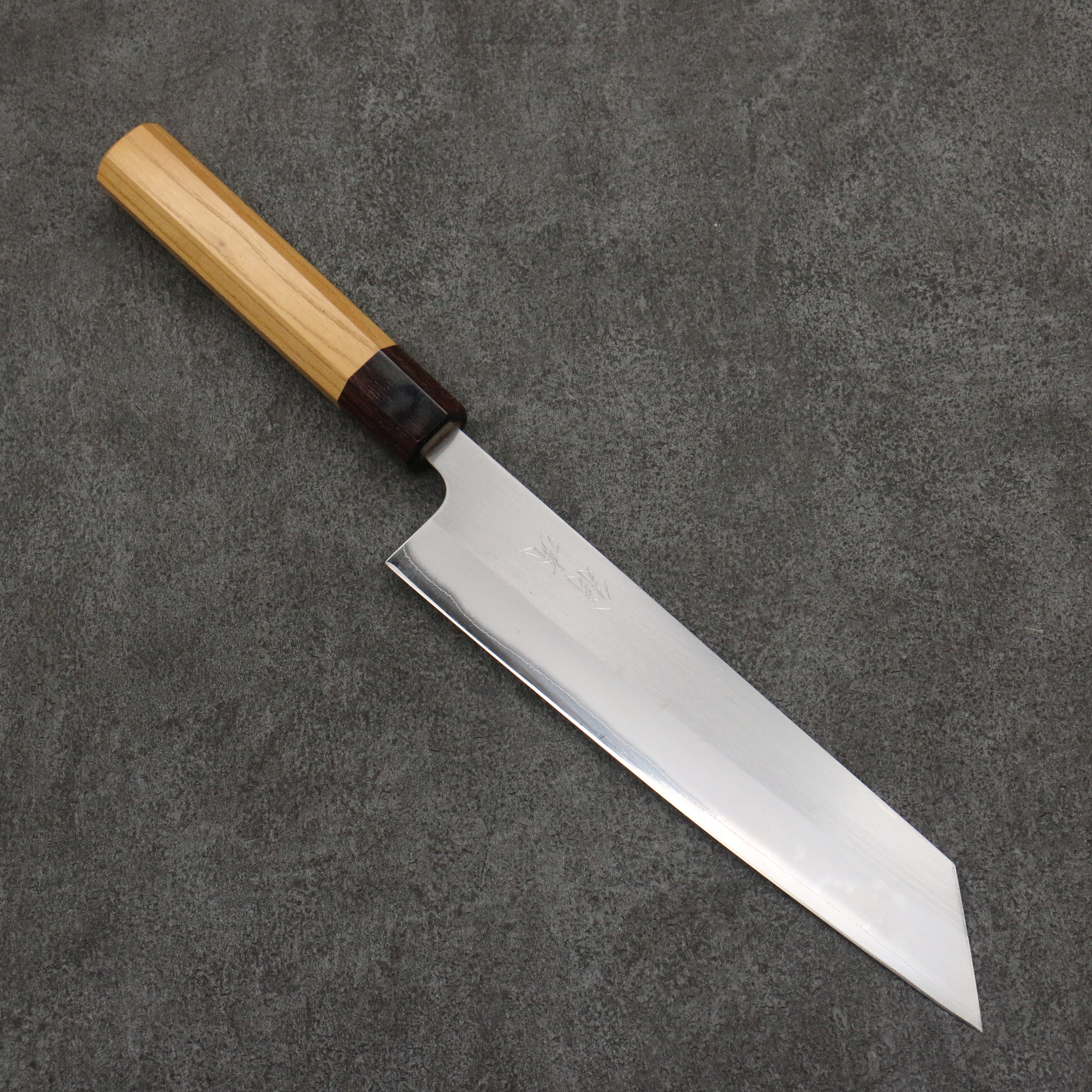 Premium OUL White Steel No.1 Kiritsuke Gyuto Knife 210mm - Japanese Chef Knife with Keyaki (Elm Wood) Handle - Perfect for Sushi, Sashimi & Precision Cutting