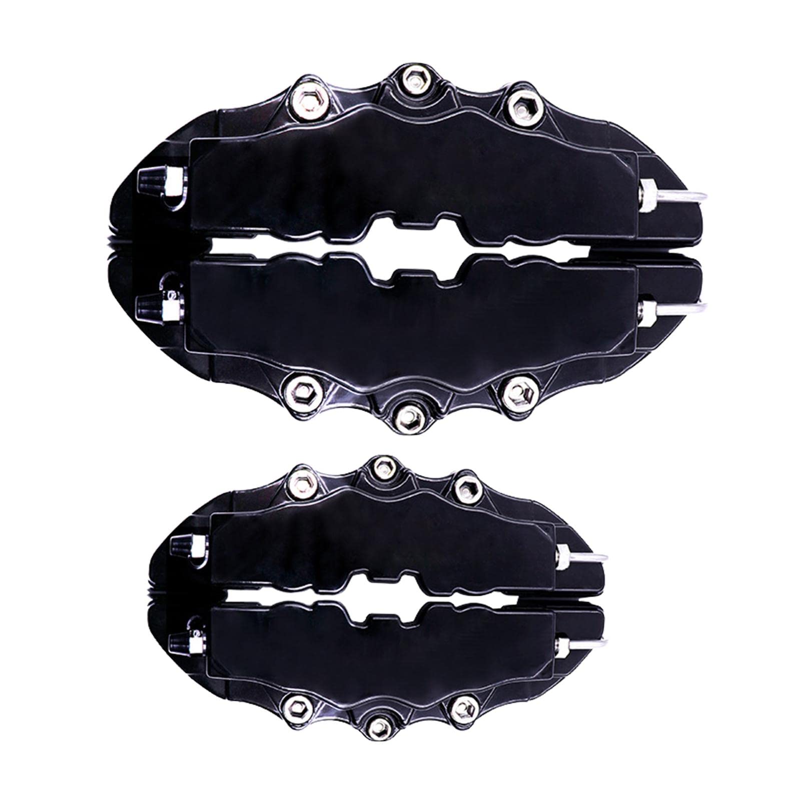 High-Performance Red Brake Caliper Covers - Universal Front & Rear Disc Brake Protectors for Cars, Trucks & SUVs | Enhance Style & Protection for Daily Driving, Racing & Show Cars