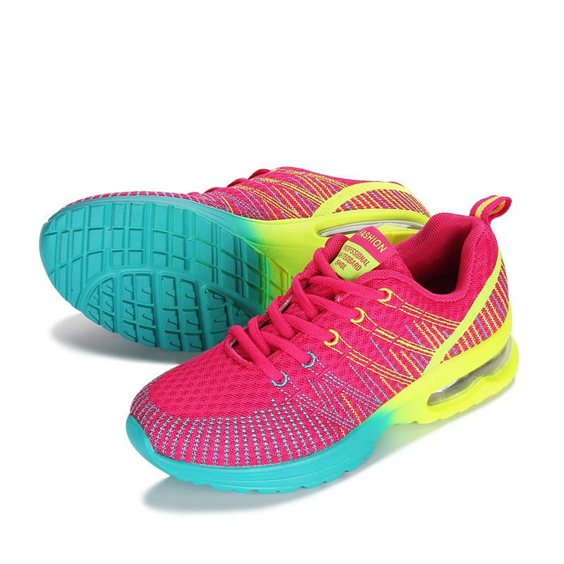 Breathable Mesh Flat Shoes for Women - Comfortable & Lightweight Casual Walking Shoes for Everyday Wear, Office, and Travel
