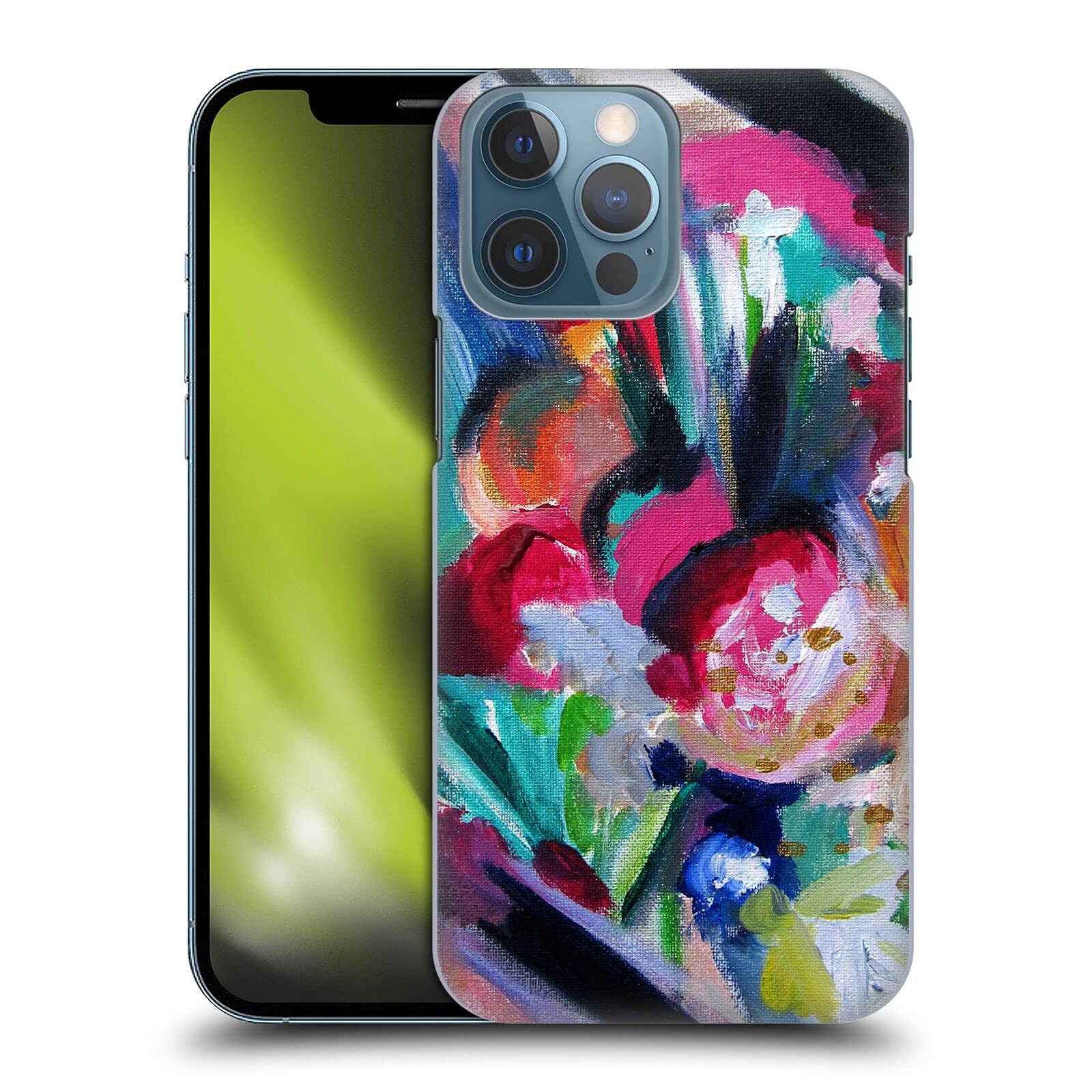 Officially Licensed Mai Autumn Abstract Floral Garden Hard Back Case for Apple iPhone 13 Pro Max - Durable Protective Cover with Stylish Design, Perfect for Everyday Use, Travel, and Gift Giving