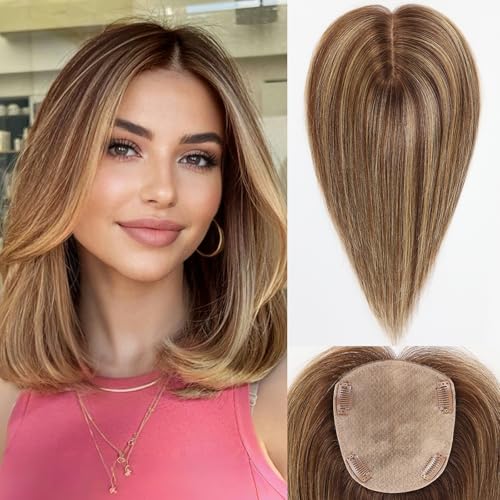 Middle Brown with Blonde Highlight